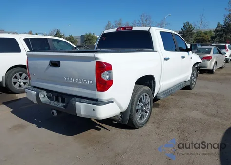 2019 Toyota Tundra Platinum 5.7L V8 from USA, damaged, VIN 5TFAY5F19KX836345